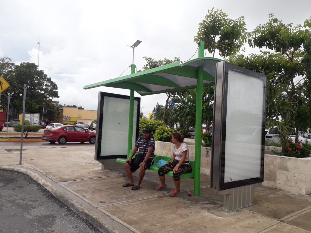 Hasta el 90 por ciento de los camiones y combis dejan de funcionar cuando llueve en Ciudad del Carmen. Foto: José Pacheco