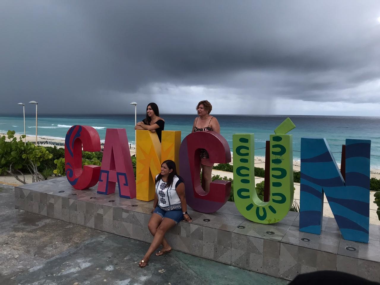 Se espera una temperatura máxima de 28 °C en Cancún Se espera una temperatura máxima de 28 °C en Cancún