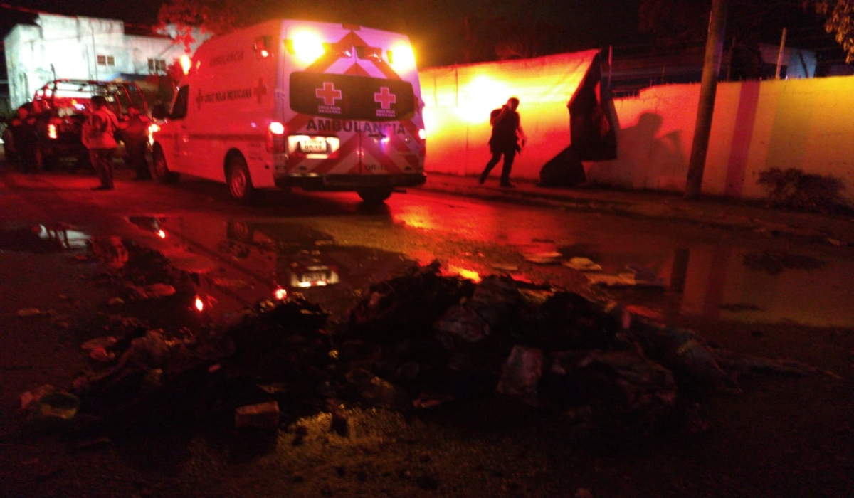 La víctima presentó heridas en el rostro. Fotos: Jazmín Rodríguez. La víctima presentó heridas en el rostro. Fotos: Jazmín Rodríguez.