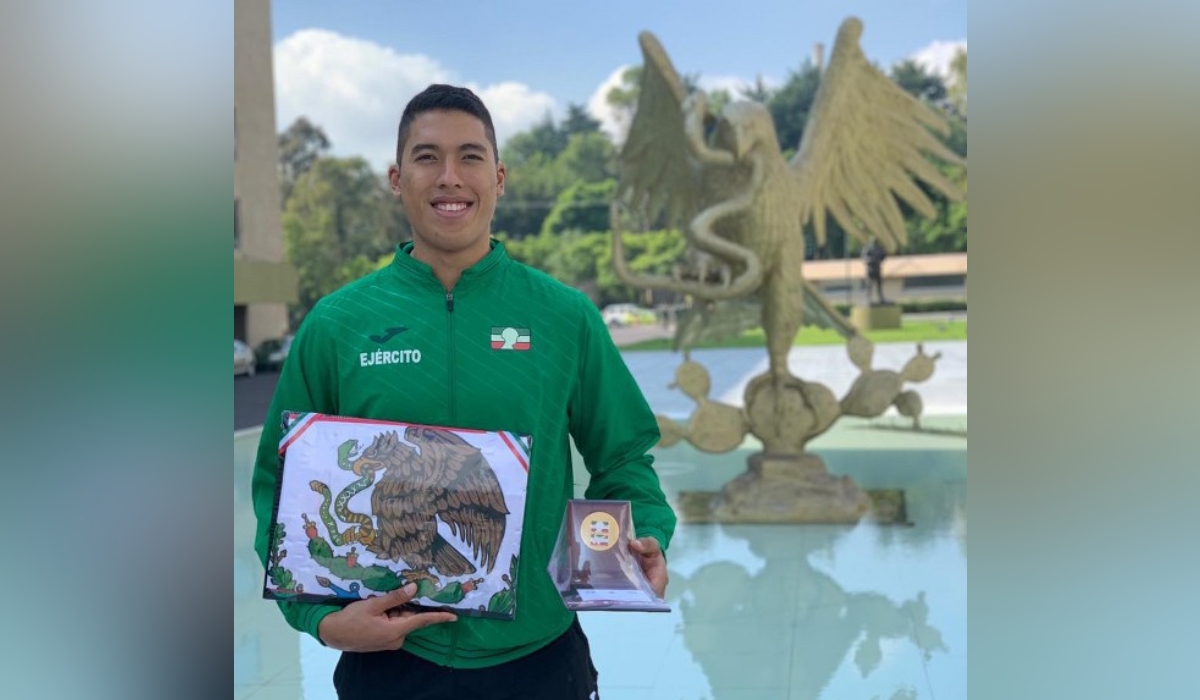 Carlos Sansores obtuvo su pase a los Juegos Olímpicos de Tokio 2021. Foto: Por Esto!