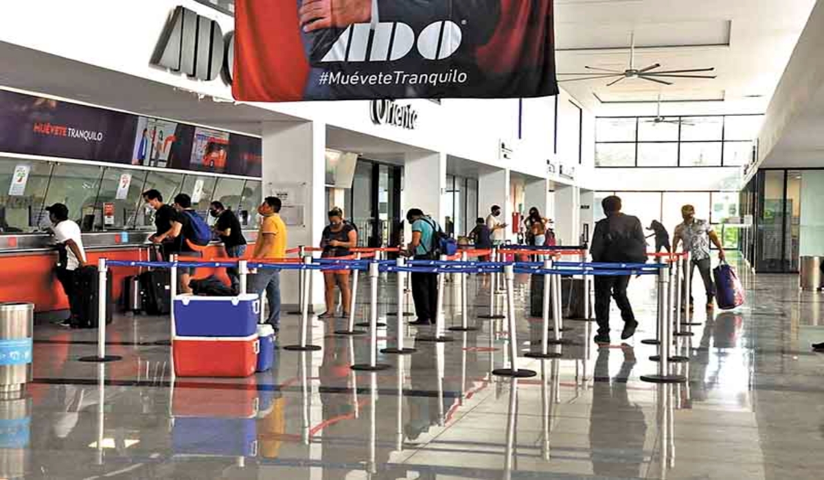 La Terminal Centro Histórico de Mérida registra mayor movimiento de usuarios. Foto: Víctor Gijón. La Terminal Centro Histórico de Mérida registra mayor movimiento de usuarios. Foto: Víctor Gijón.