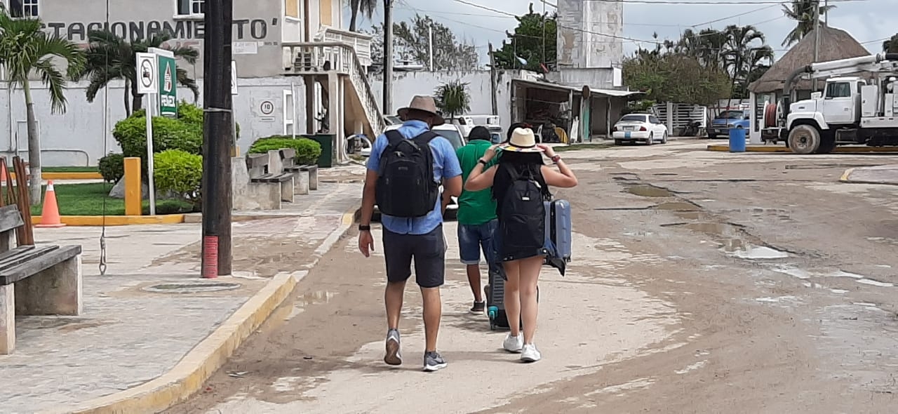 En Holbox se sentirán vientos y lluvias. Foto: Luis Enrique Cauich En Holbox se sentirán vientos y lluvias. Foto: Luis Enrique Cauich