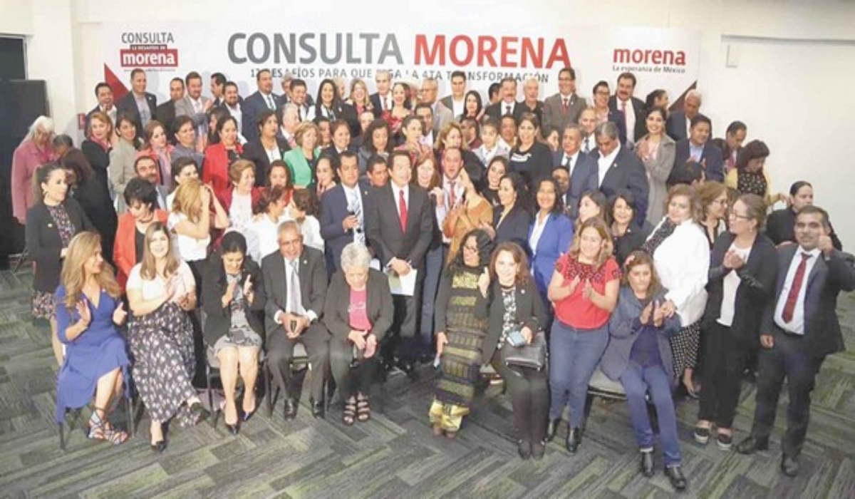 La contienda por la dirigencia nacional ya está concluida y el nuevo presidente es Mario Delgado, aseveró Citlalli Hernández. Foto: Especial.