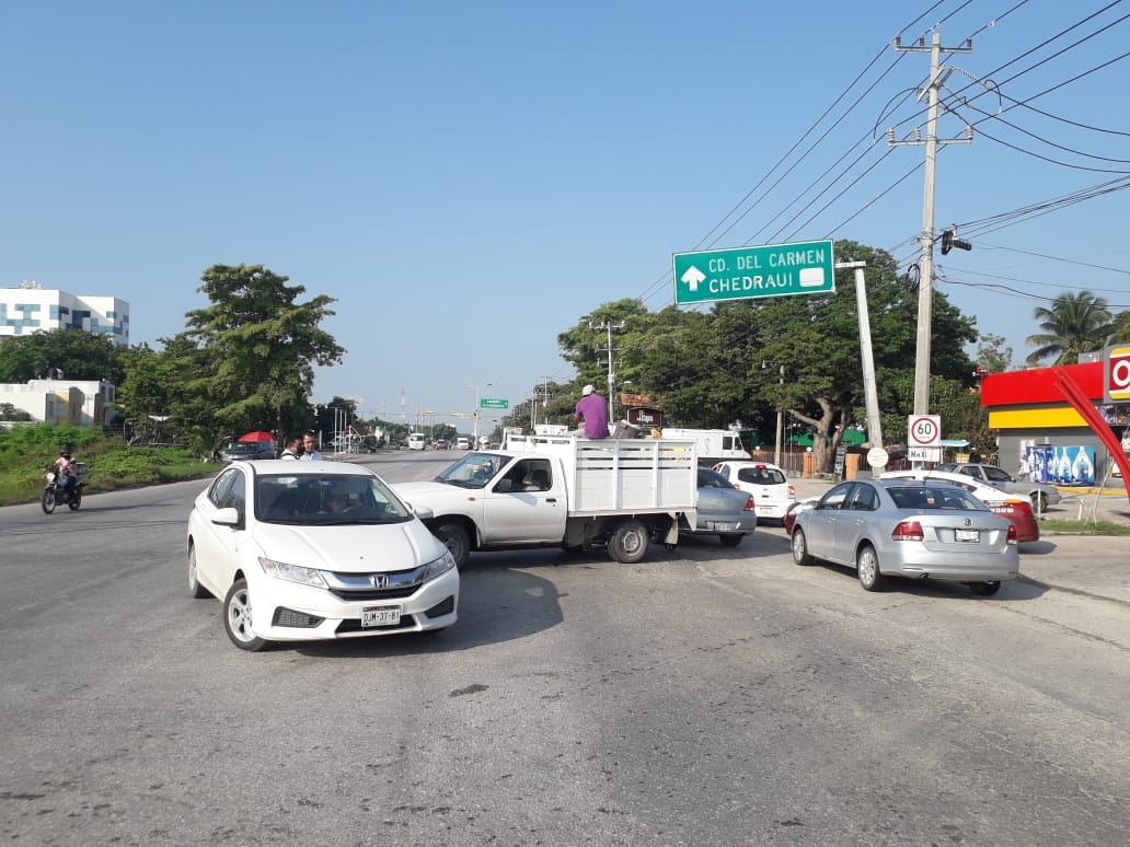 Tras el accidente los involucrados llegaron a un acuerdo. Foto: José Pacheco