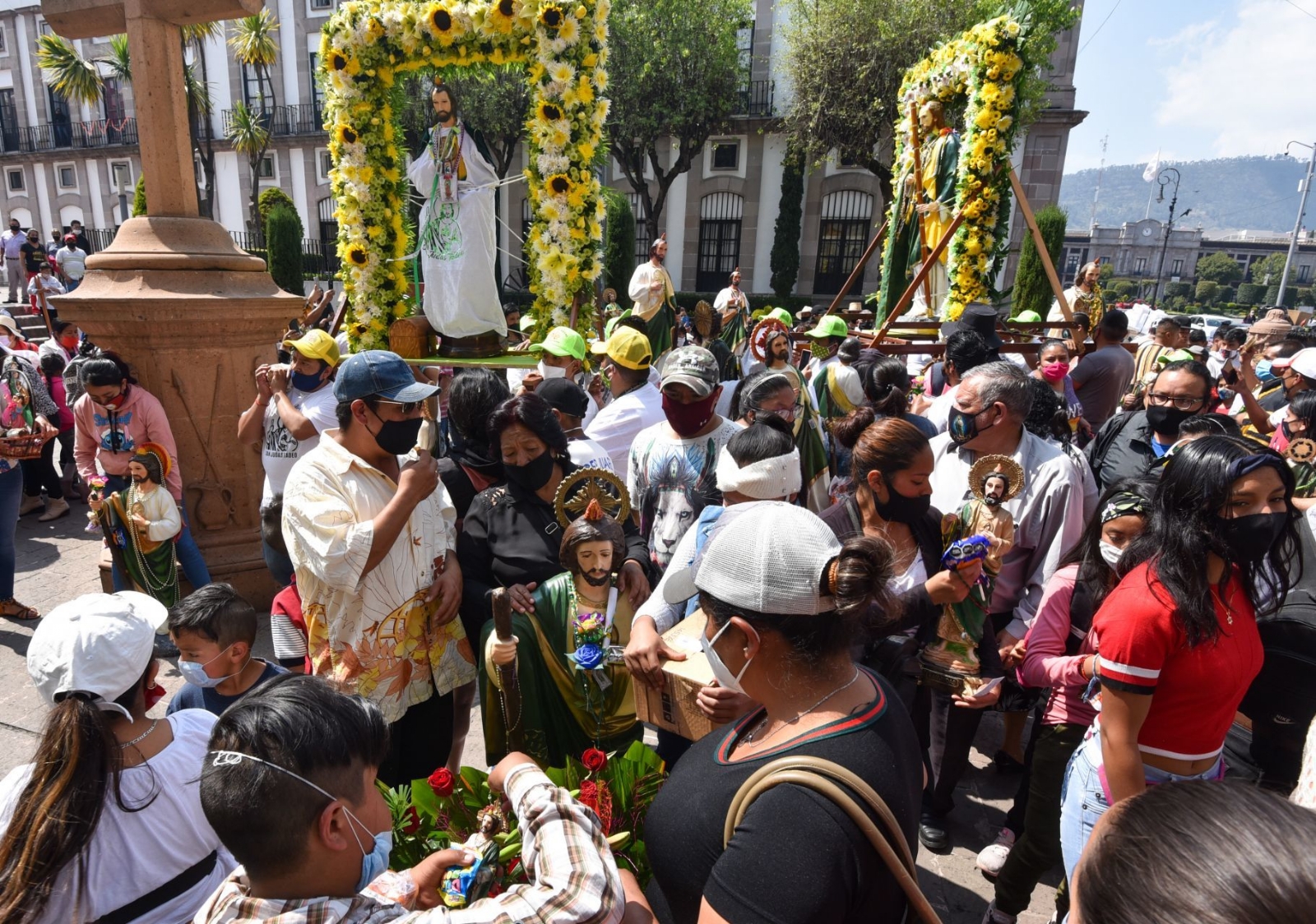 Fieles de San Judas Tadeo inician festejo en la CDMX