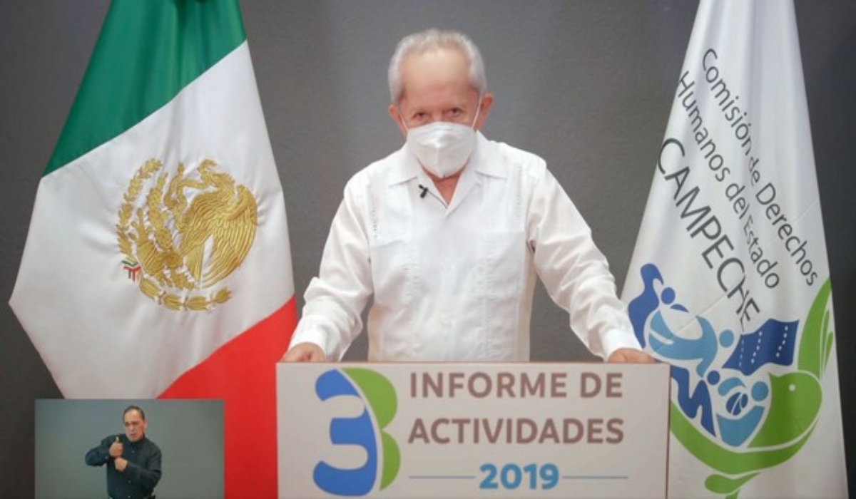 Antonio Renedo Dorantes, presidente de la Comisión de
Derechos Humanos del Estado de Campeche. Foto: Por Esto! Antonio Renedo Dorantes, presidente de la Comisión de
Derechos Humanos del Estado de Campeche. Foto: Por Esto!