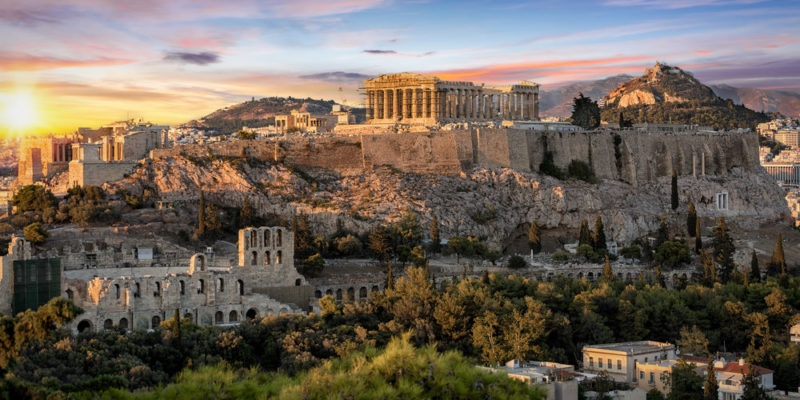 Se evaluarán los daños que pudo general el sismo en las ruinas de Grecia. Foto: Internet