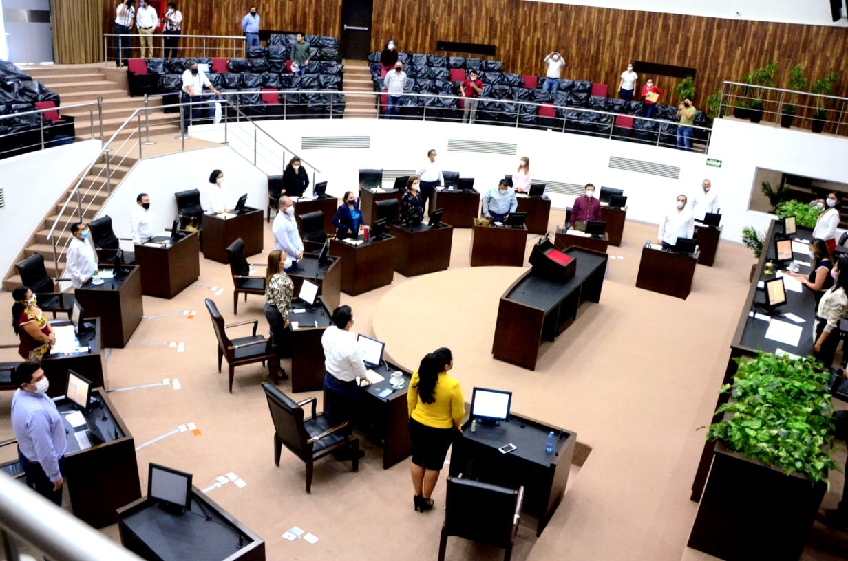 El Congreso aprobó el punto de acuerdo en el que se pide investigar al exFiscal de Yucatán Foto: @CongresoYucatán