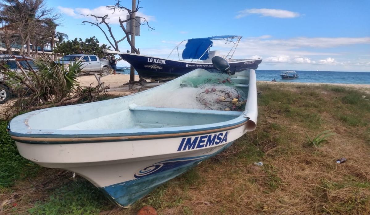 Además de que hay lento desplazamiento en comercios ante la baja afluencia de turistas, el temporal perjudica la captura.