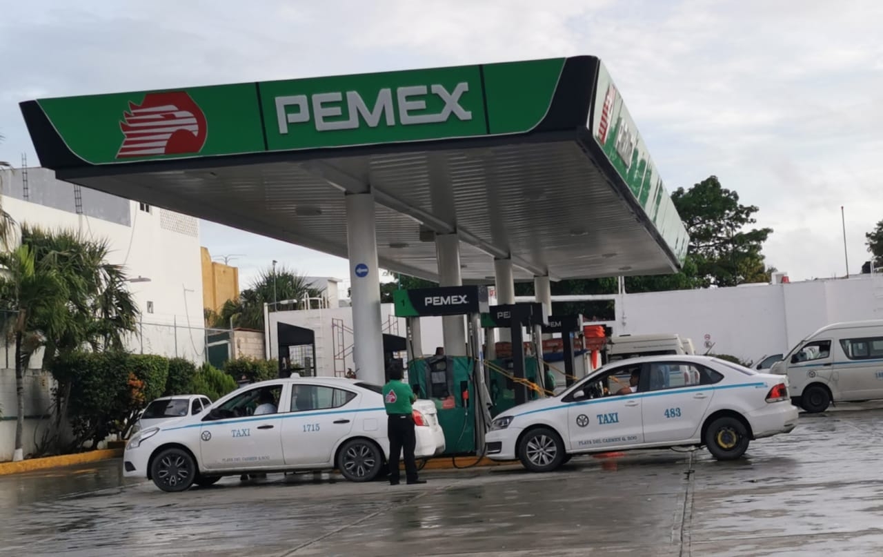 La Profeco señalo a Cancún, Quintana Roo a nivel nacional con los precios más altos en la venta de diésel por litro en la gasolinera LaGas