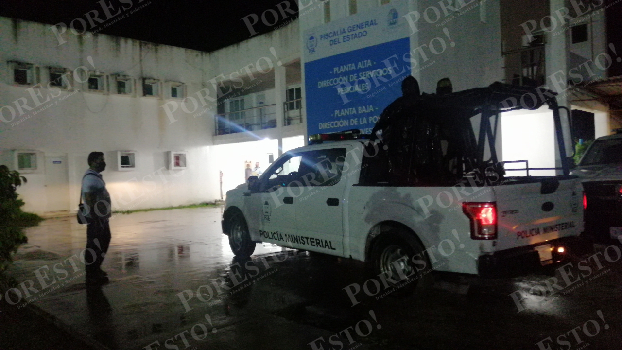 Elementos de la Policía Ministerial encabezaron el operativo.