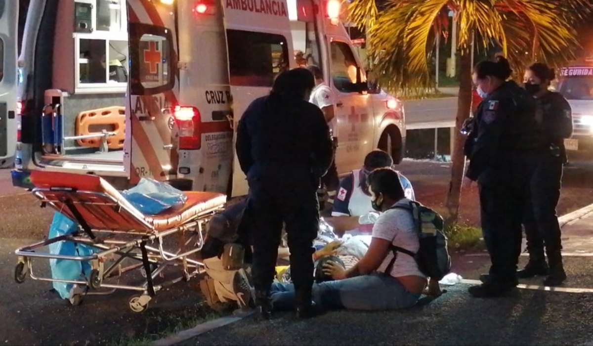 La mujer y su esposo se dirigían al hospital.
