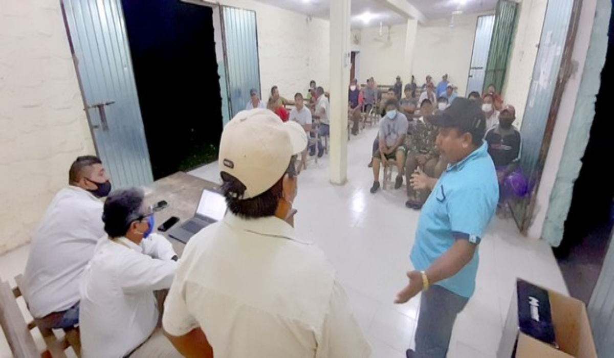 El enlace territorial del Tren Maya argumentó que ya se pagó a las 36 comunidades, pero no les compete el manejo del dinero.