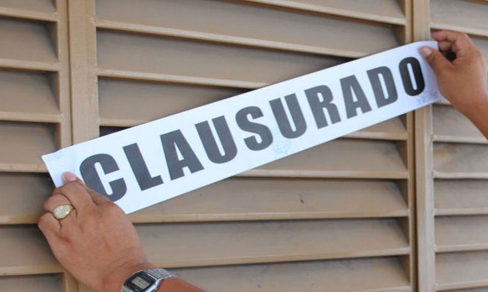 El sitio fue clausurado a las 10:00 horas de este jueves. El sitio fue clausurado a las 10:00 horas de este jueves.