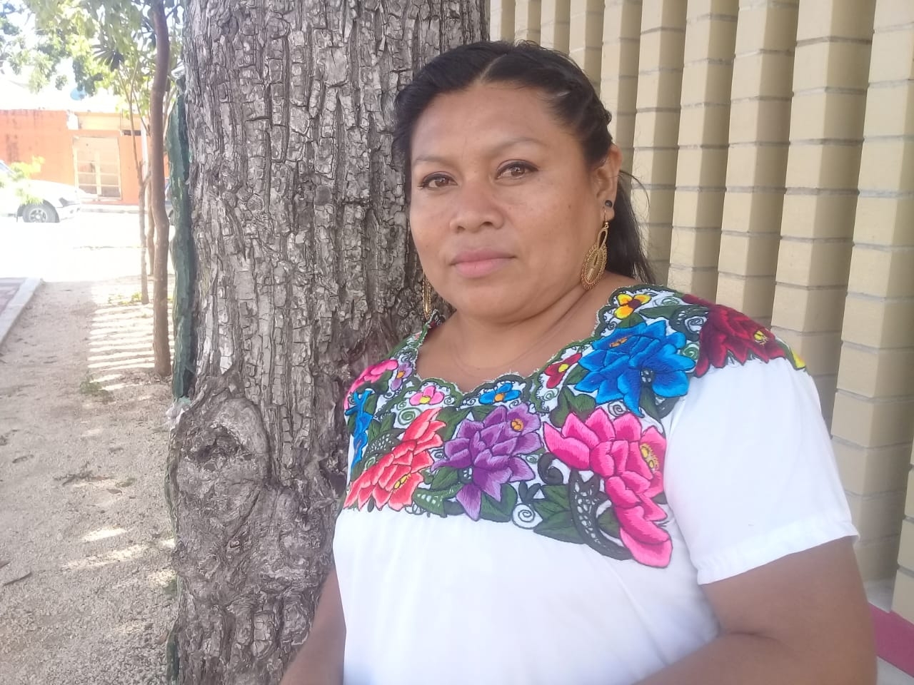 Luceli Tun audicionó y fue elegida para participar en el
filme navideño rodado en Mayakoba.