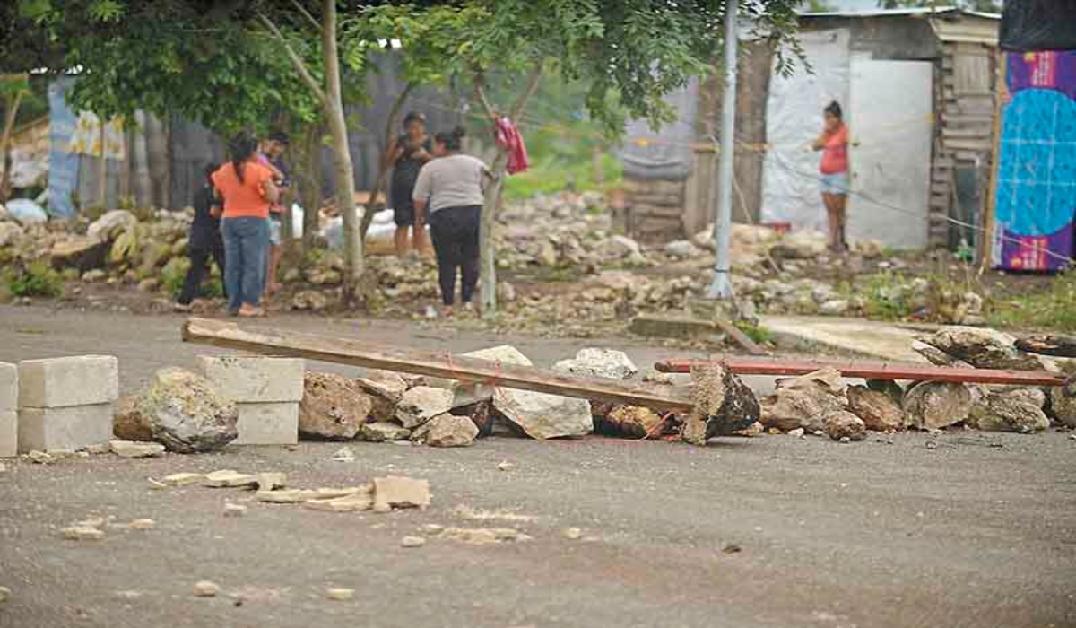 En la zona habitan alrededor de 50 familias, que aseguraron van a
defender su permanencia. Fotos: Luis Pérez.