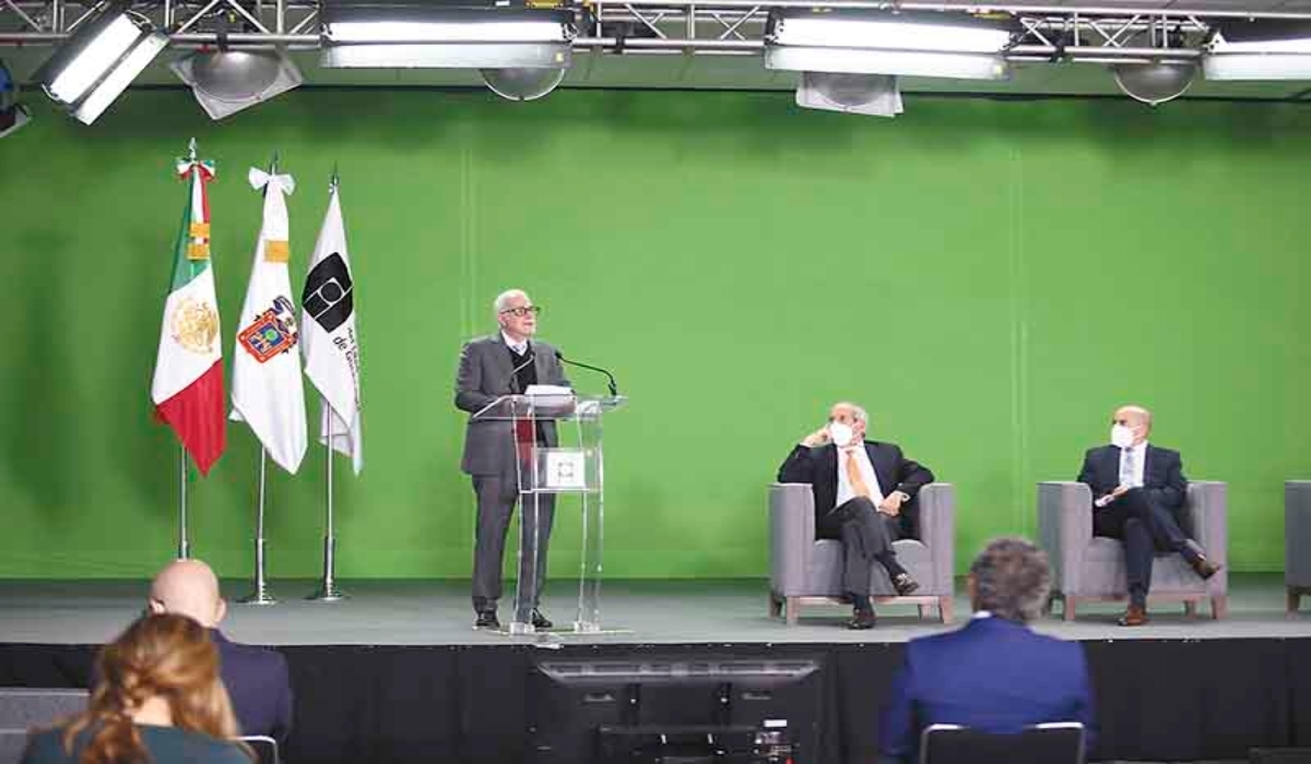 El evento contó con un grupo de funcionarios estatales, pero no hubo presencia federal.