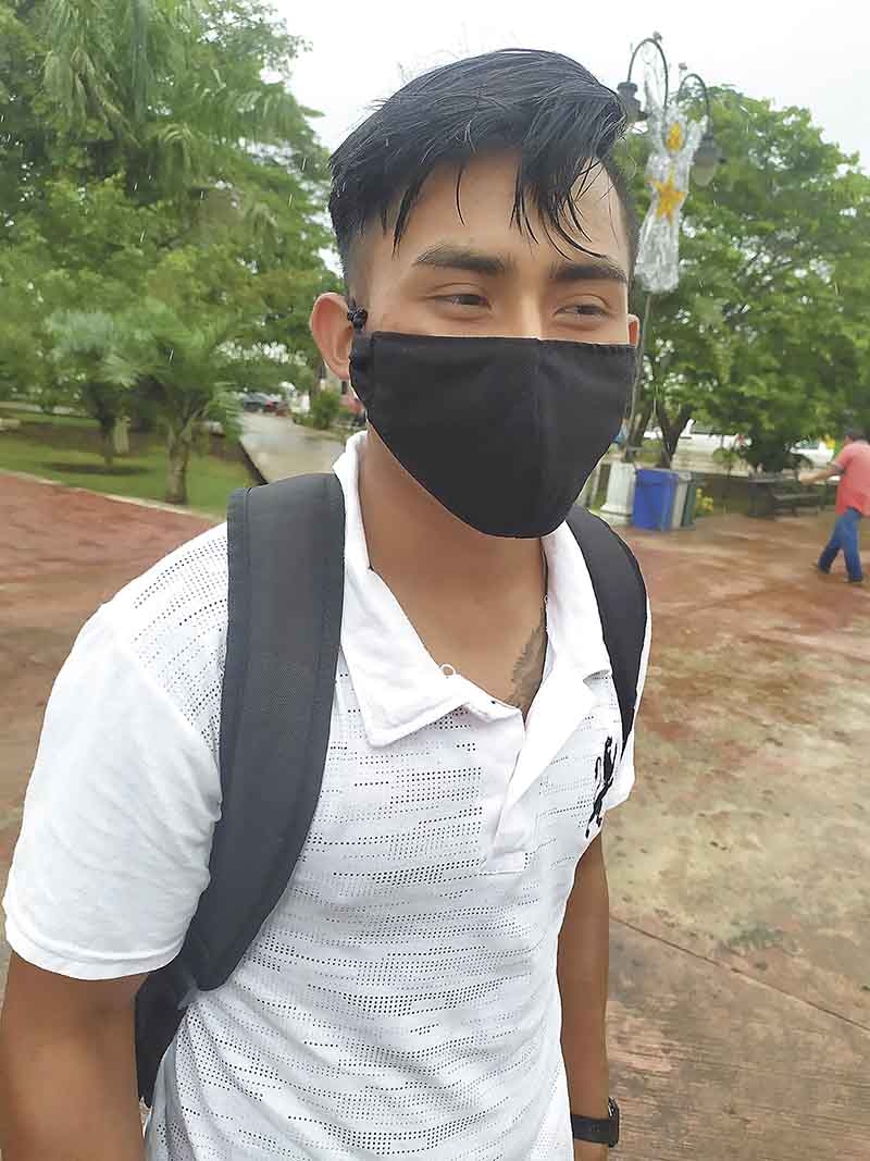 José Rodrigo Caamal Gutiérrez dijo que a él sólo le hablaban del VIH en la escuela. José Rodrigo Caamal Gutiérrez dijo que a él sólo le hablaban del VIH en la escuela.