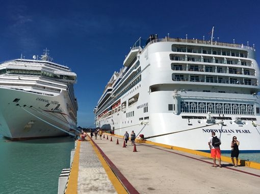 El turismo de crucero es una de las principales fuentes de ingresos para la Isla de Cozumel