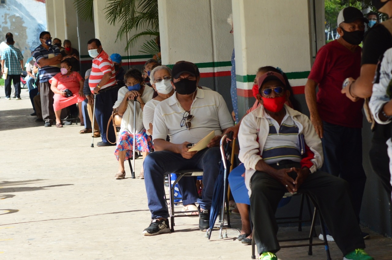En Campeche, la población objetivo es de 14 mil 356 beneficiarios y hay 52 mil 259 personas como población potencial, pero solo 8 mil 207 pidieron el apoyo federal
