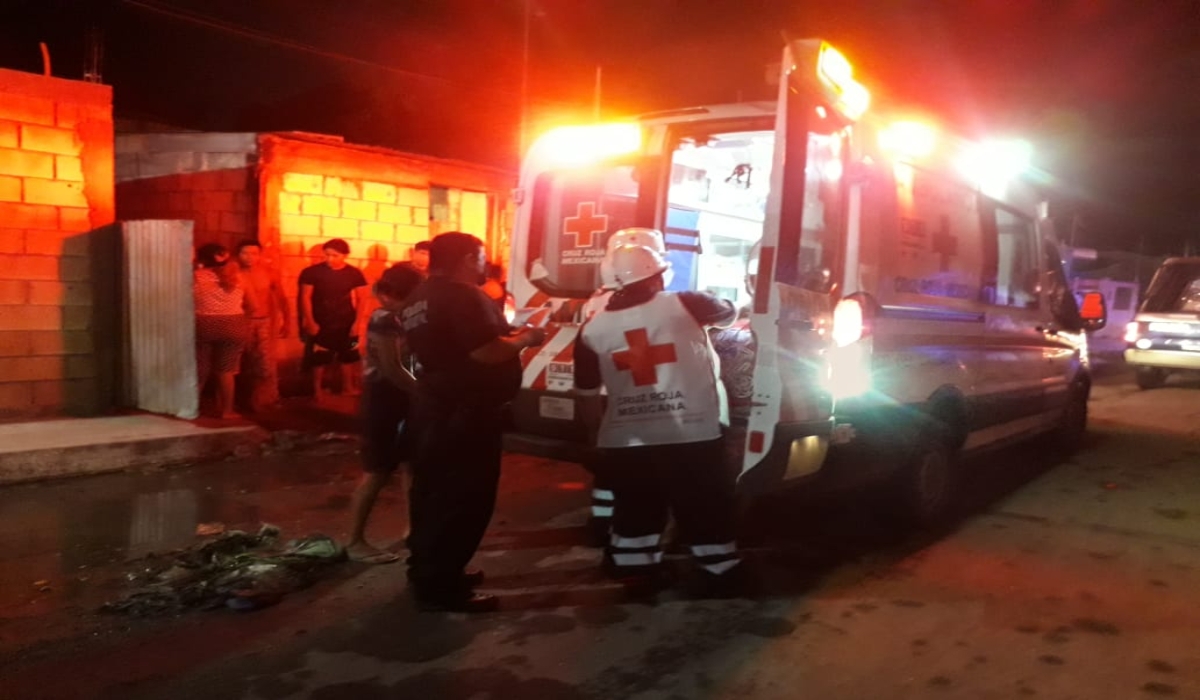 El afectado fue trasladado al Hospital General. Foto: José Pacheco.