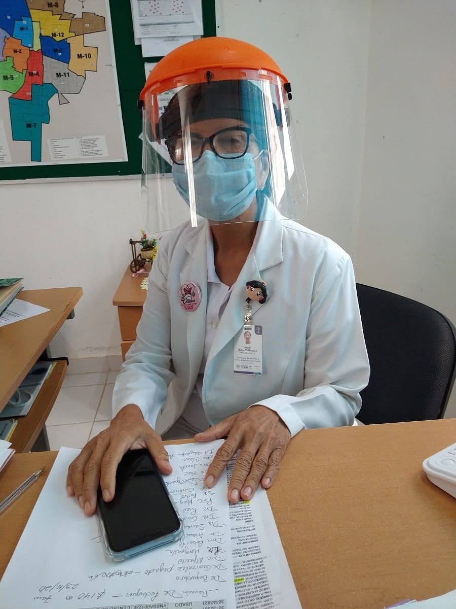 Alicia Rubio, directora del Centro de Salud. Alicia Rubio, directora del Centro de Salud.