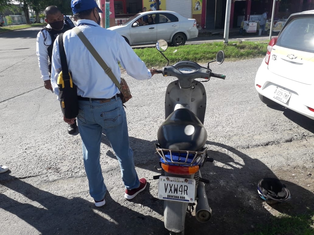 La unidad, propiedad del ayuntamiento de Chetumal tuvo daños menores