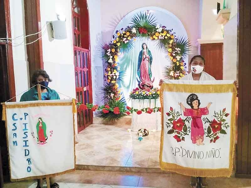 Realizarán rosarios y las misas en honor a la Virgen de Guadalupe. Realizarán rosarios y las misas en honor a la Virgen de Guadalupe.