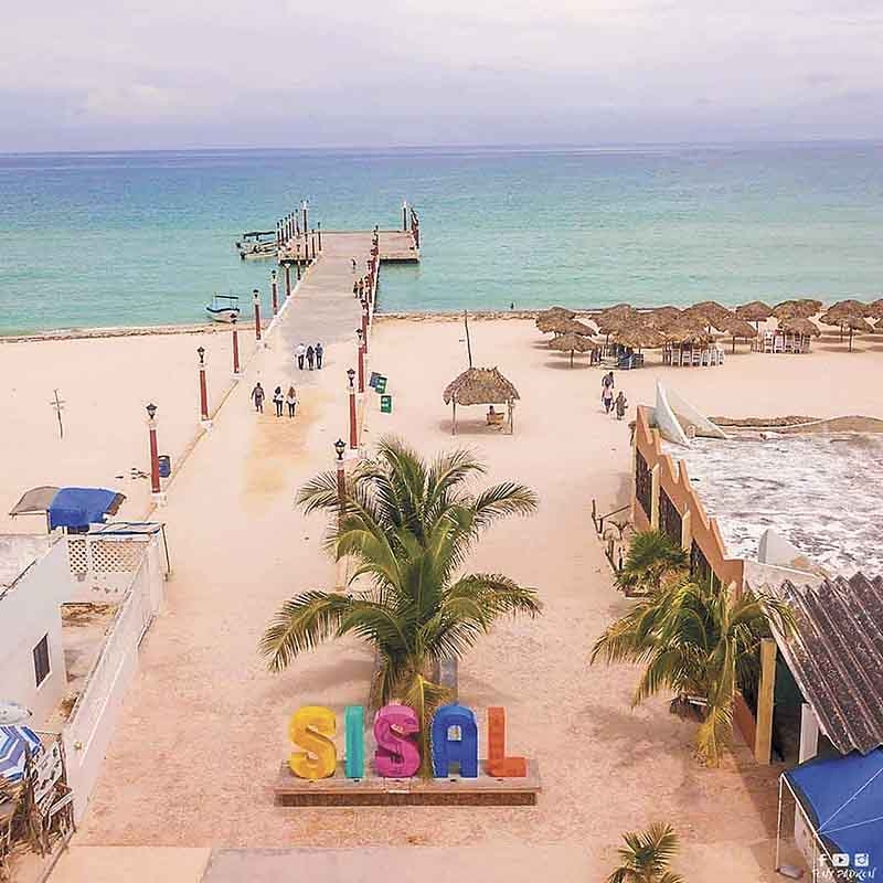Sisal fue reconocido como Pueblo Mágico.