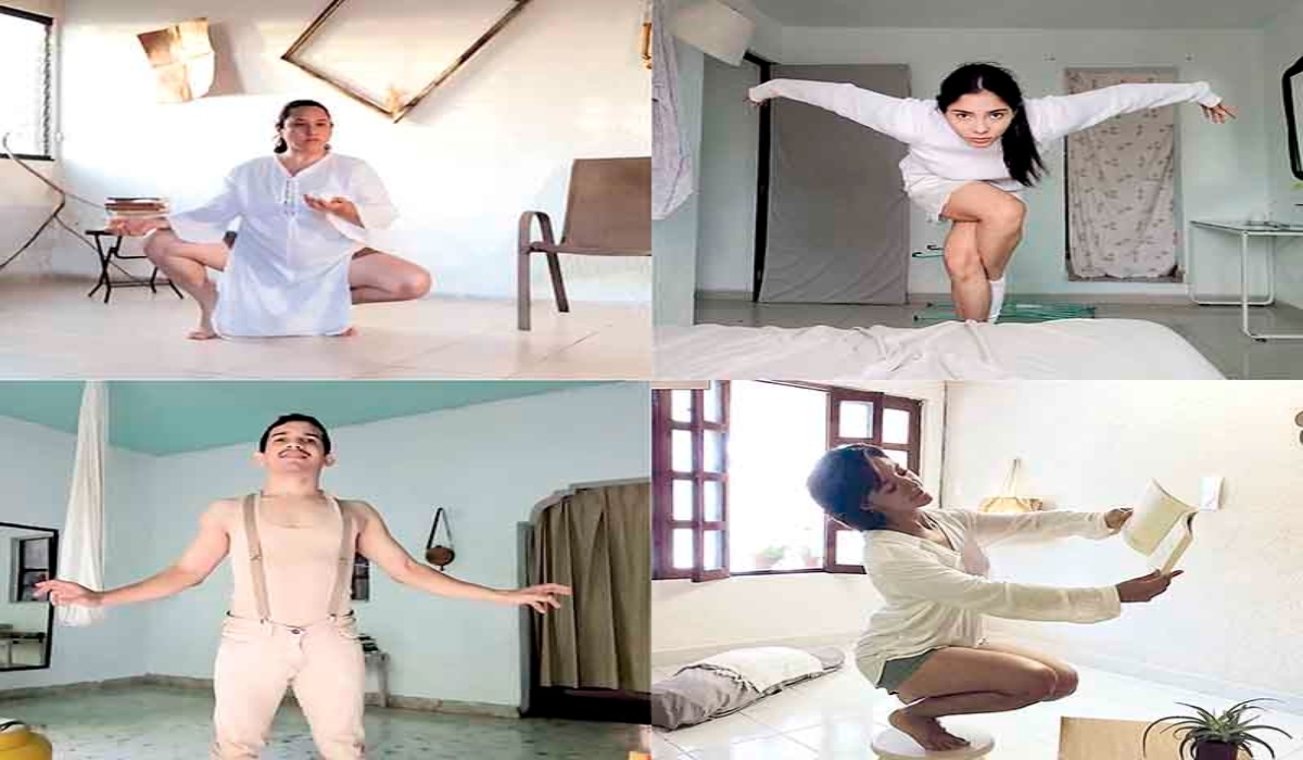 En la plataforma Zoom, bailarines improvisarán una danza al interactuar con el público. En la plataforma Zoom, bailarines improvisarán una danza al interactuar con el público.