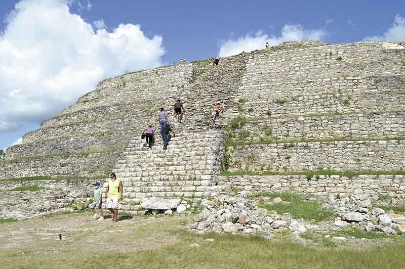 Esta es la pirámide más grande en Yucatán