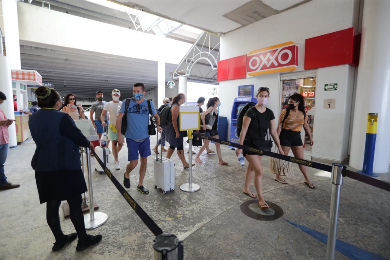 La Terminal Marítima de Cancún espera recibir un flujo considerable de personas que cruzarán a Isla Mujeres