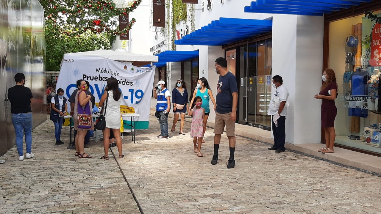 Los módulos se ubican en Plaza las Américas, Paseo del Carmen y el muelle fiscal. Los módulos se ubican en Plaza las Américas, Paseo del Carmen y el muelle fiscal.