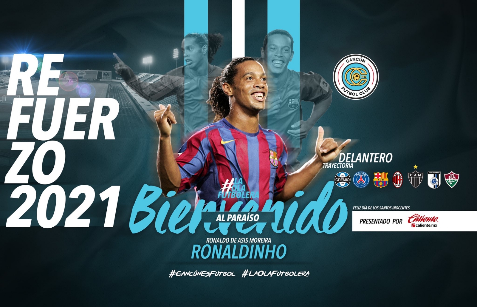 Así lo anunció en sus redes sociales Cancún FC