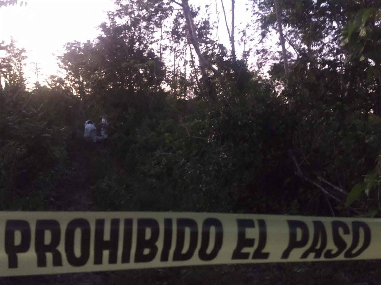 El cuerpo fue levantado y trasladado a la Semefo El cuerpo fue levantado y trasladado a la Semefo