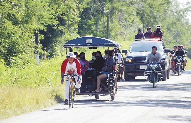 El "Caminante Guadalupano" ya lleva siete días de peregrinación.