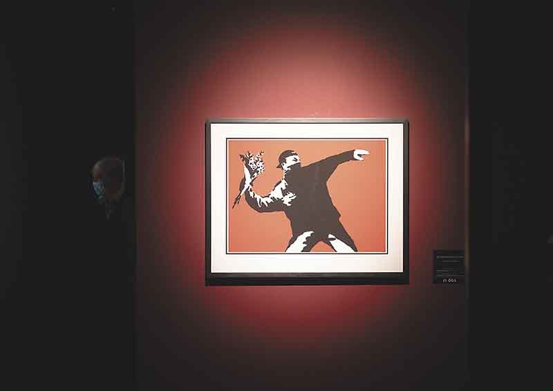 El artista inglés sólo ha reconocido oficialmente una exposición.
