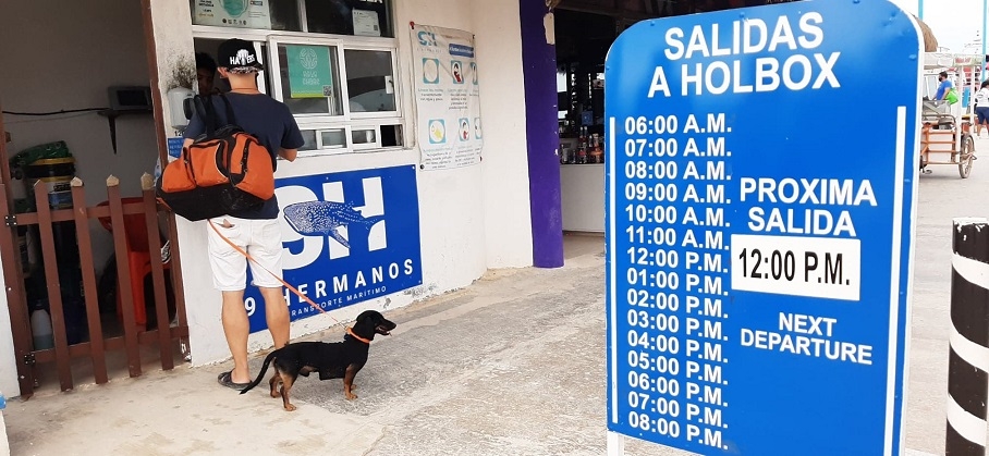 Los visitantes siguen arribando a Holbox para despedir al 2020