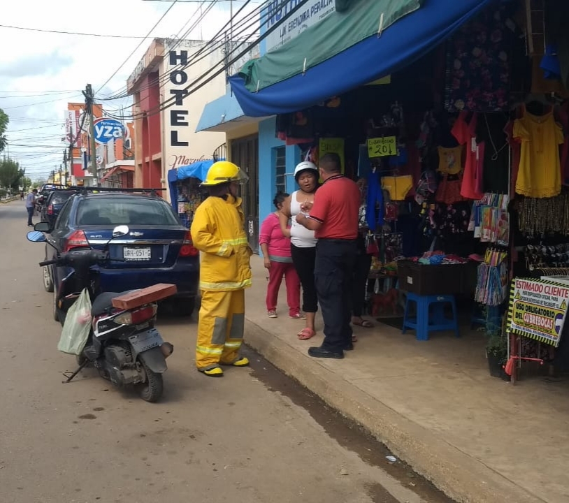 Bomberos decomisaron el tanque para evitar que se registrara un accidente Bomberos decomisaron el tanque para evitar que se registrara un accidente