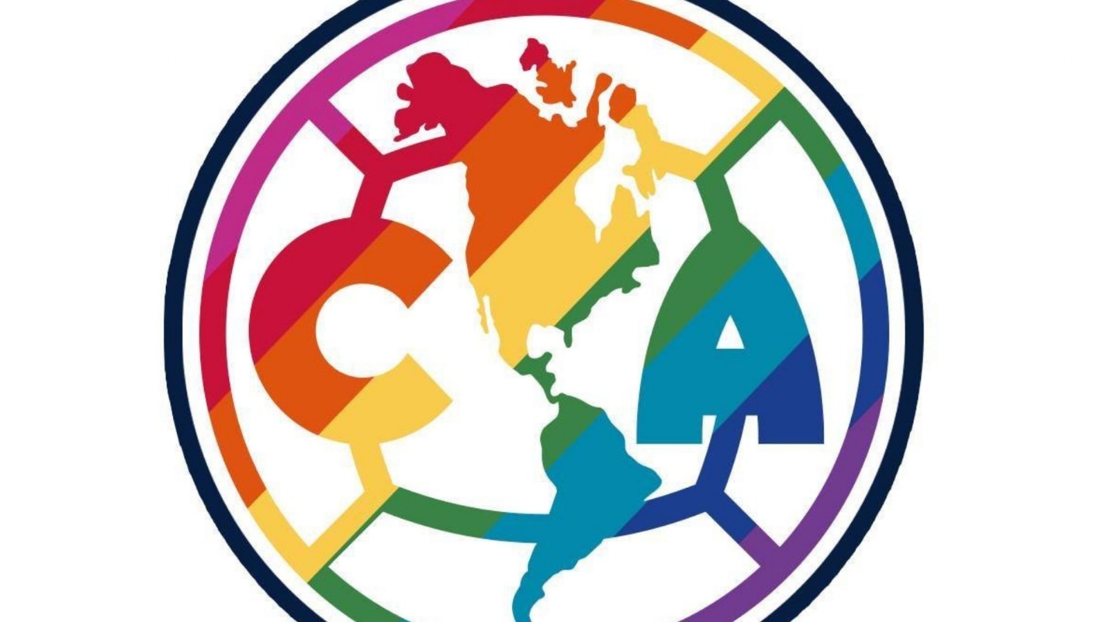 El club cambió sus colores para el mes del orgullo gay El club cambió sus colores para el mes del orgullo gay