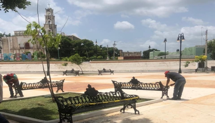 Foto: H. Ayuntamiento de Calkiní 2018 - 2021 en Facebook Foto: H. Ayuntamiento de Calkiní 2018 - 2021 en Facebook
