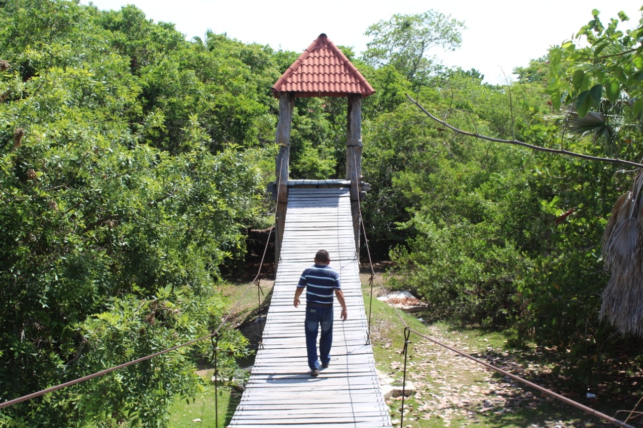 Denuncian daños en el Puente colgante de Boulevard Bahía