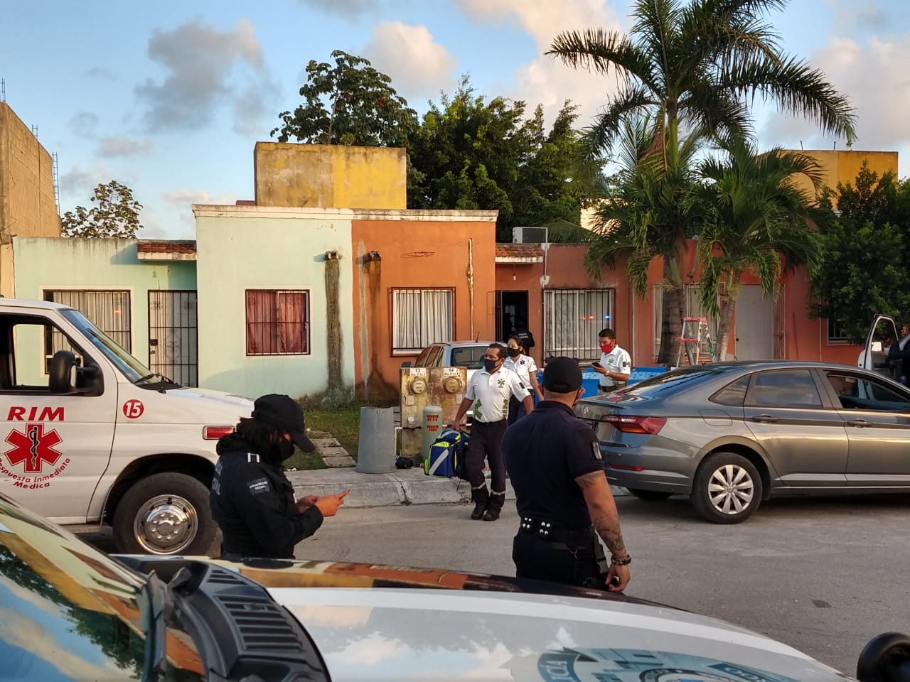 Atacan a un elemento de Seguridad Pública en Cancún Atacan a un elemento de Seguridad Pública en Cancún