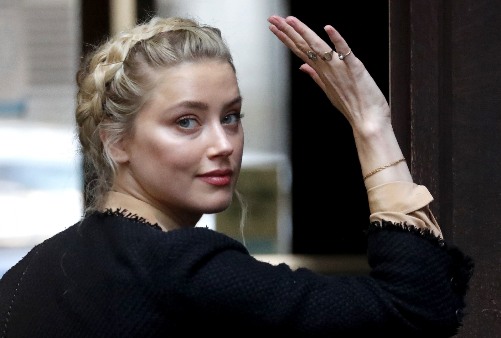 La Amber Heard, de 34 años, se casó con Johnny Depp en 2015 (AP)