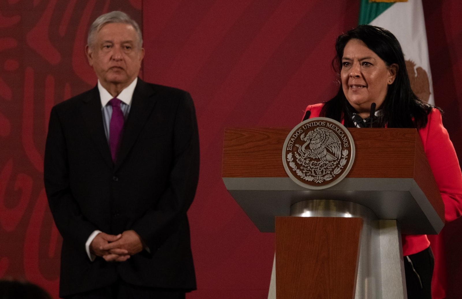 El presidente mexicano señaló que antes las oportunidades sólo eran para los hombres El presidente mexicano señaló que antes las oportunidades sólo eran para los hombres