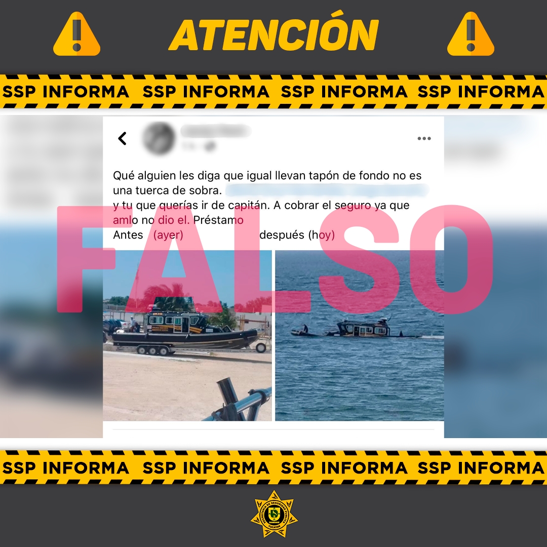 Foto: Twitter SSP Yucatán