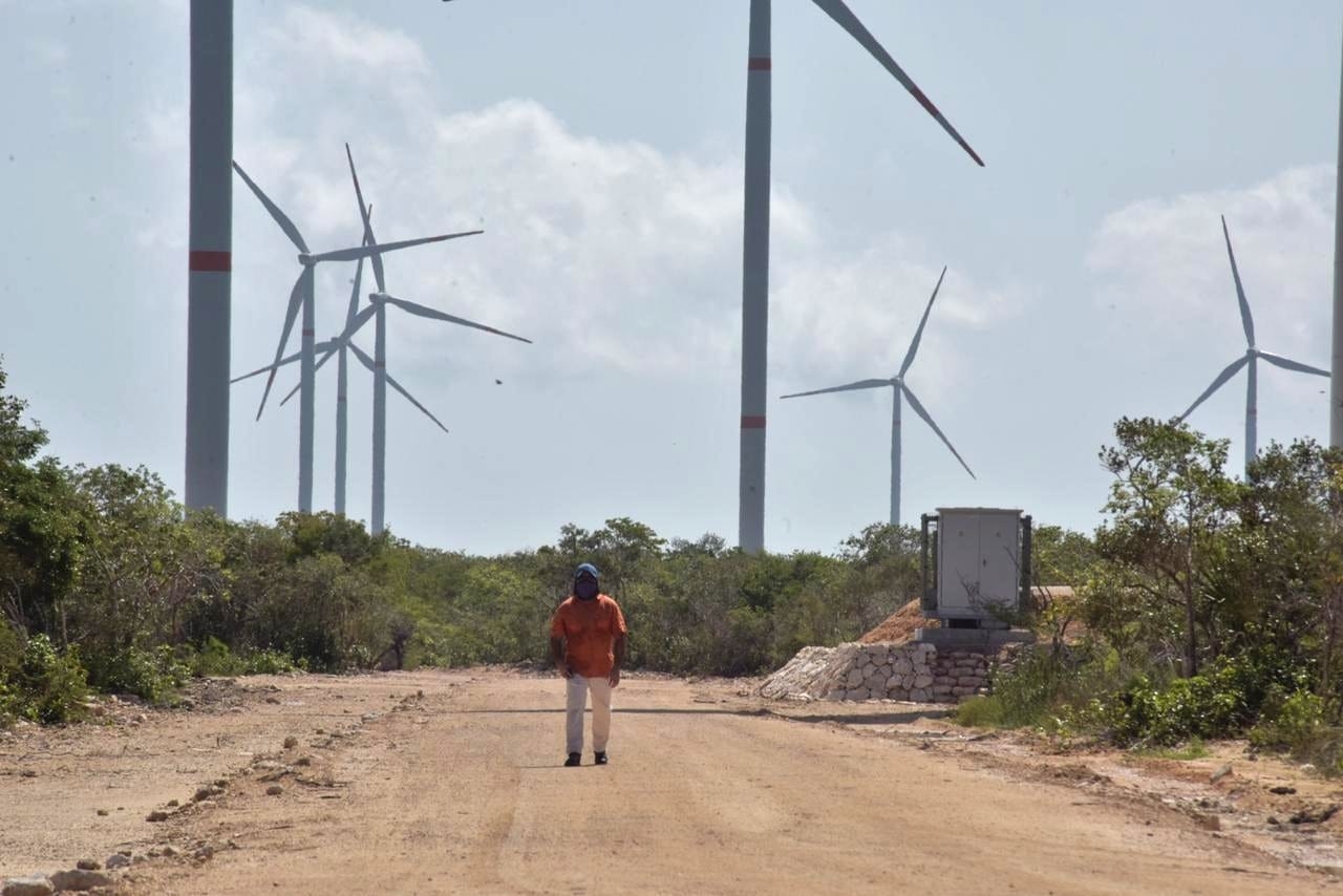Inauguran el Parque Eólico de Progreso
