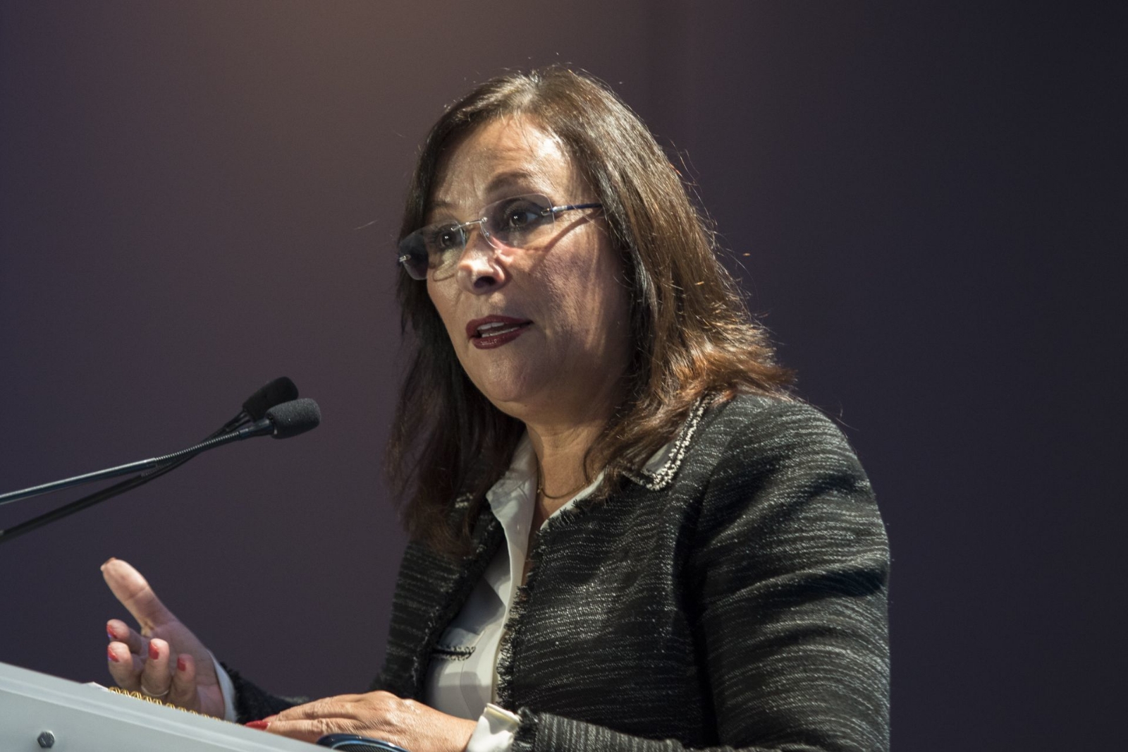 Rocío Nahle participa en la contienda interna de Morena para ser candidata al Gobierno de Veracruz