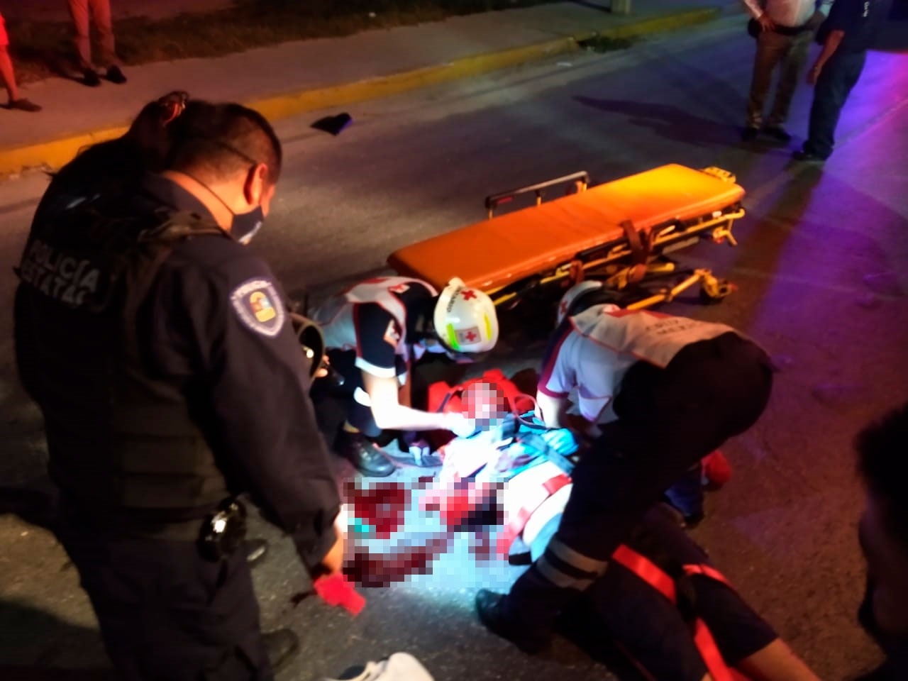 Taxista atropella a un hombre y se da a la fuga en la Región 100 de Cancún