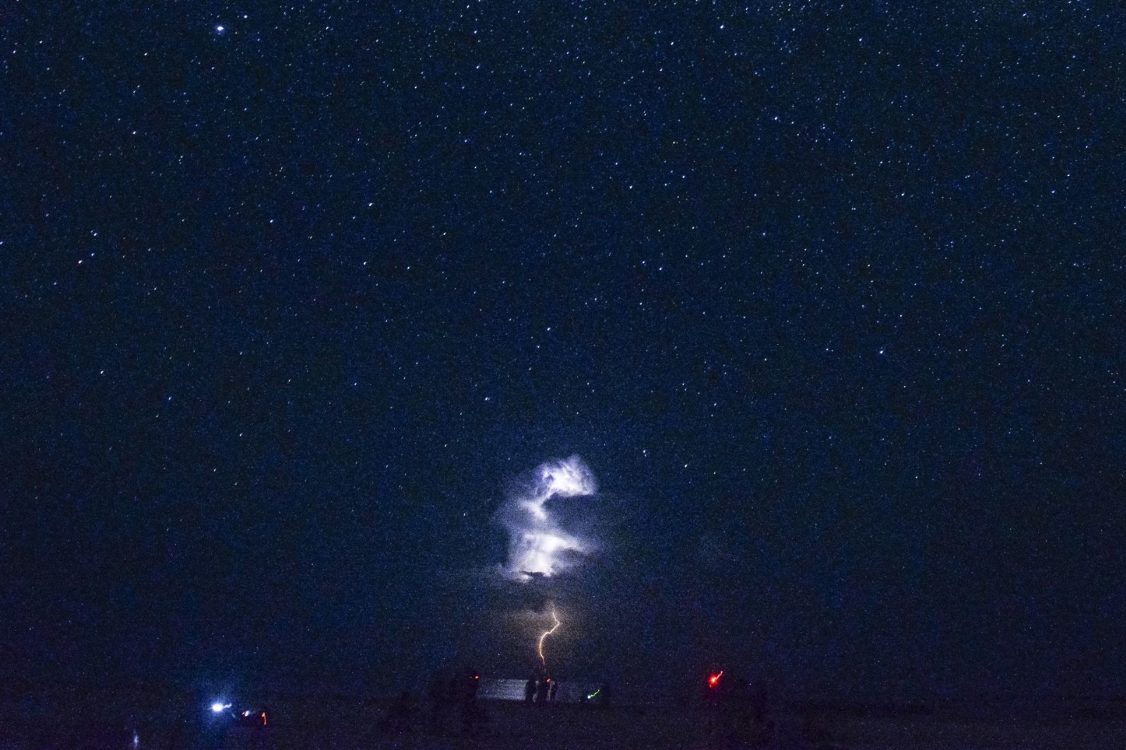 Lluvia de estrellas desde Quintana Roo (Archivo Cuartoscuro)